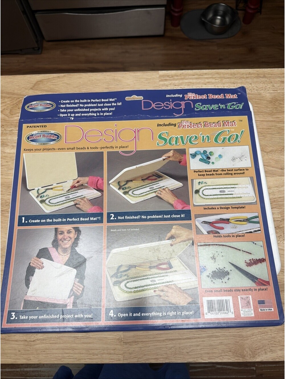 Design Save ‘n Go Bead Mat Brad Buddy